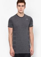 Adidas Dark Grey Round Neck T-Shirt