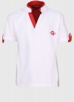 Cool Quotient White Polo Shirt