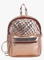 Faballey Copper Polyurethane (Pu) Backpack