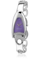 Fastrack Ne2262Sm02-M691 Silver/Purple Analog Watch