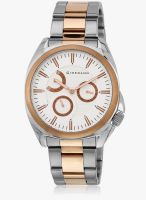 Giordano Gx1578-33 Golden/White Analog Watch