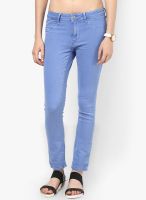 Lee Blue Solid Jeans