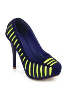 STEPpings Navy Blue Platforms