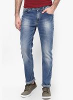 Spykar Blue Narrow Fit Jeans