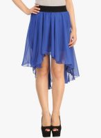 N-Gal Blue Flared Skirt