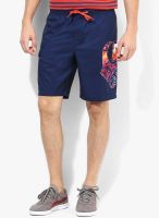 Quiksilver Logo Vl 19 Jamv Navy Blue Shorts