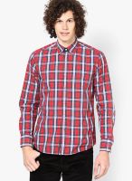 Lee Red Casual Shirt