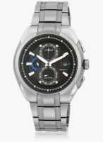 CITIZEN Ca0201-51E-Sor Silver/Black Chronograph Watch