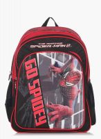 Simba 16 Inches Spiderman Go Spider Red School Backpack