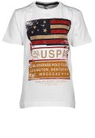 U.S. Polo Assn. White T Shirts