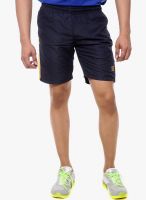 Sports 52 Wear Navy Blue Solid Shorts