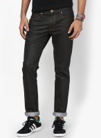 United Colors of Benetton Black Low Rise Slim Fit Jeans