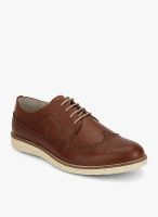 United Colors of Benetton Tan Brogue Lifestyle Shoes