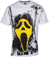 Huetrap Graphic Print Men's Round Neck White T-Shirt