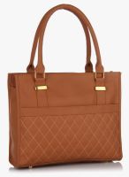 P.H.A.T Tan Quilted Handbag