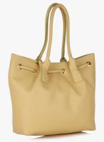 TONIQ Beige/Green Handbag