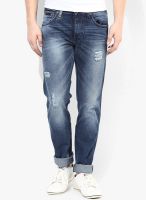 Wrangler Light Blue Washed Regular Fit Jeans (Greensboro)