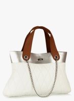 Yelloe White Handbag