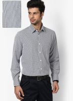 Code by Lifestyle Black Formal Shirts