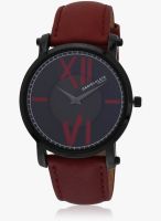 Daniel Klein DK10342-4 Red/Grey Analog Watch