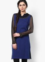 Entropy Cotton Blue Kurti