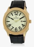 Escort E-1850-009 Black/Yellow Analog Watch