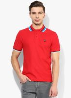 Fila Hamilton Red Polo T-Shirt