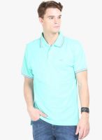 HW Green Solid Polo T-Shirt