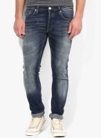 Jack & Jones Blue Slim Fit Jeans (Glenn)