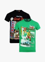 Jazzup Pack Of 2 Multicoloured T-Shirts