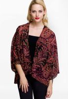 Oxolloxo Multicoloured Printed Shrug