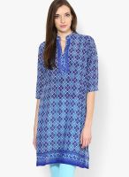 Shree Blue Printed Kurta