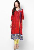 Shree Red Printed Kurtis