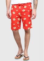 DC Comics Printed Red Shorts DC Comics Printed Red Shorts