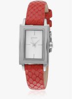 DKNY Ny8795-O Red/White Analog Watch