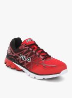 Fila Dimension Track 2 Energized Red Running Shoes