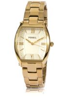 Fossil ES3119 Gold/White Analog Watch