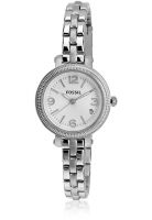 Fossil Heather Es3135 Silver Analog Watch