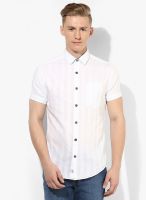 Jack & Jones White Casual Shirt