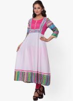 Kurti'S Pink Printed Kurtis