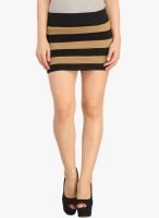 N-Gal Brown A-Line Skirt