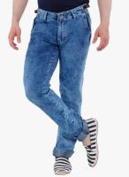 R&C Blue Low Rise Narrow Fit Jeans