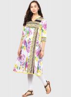 Rain & Rainbow Multi Cotton Kurta