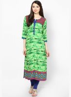 Shree Green Embroidered Kurta