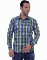 Zeal Men's Checkered Formal Multicolor Shirt