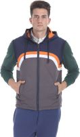 Zobello Sleeveless Striped Men's Jacket