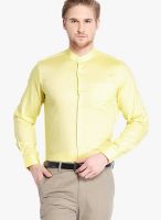 Black Coffee Lemon Slim Fit Formal Shirt