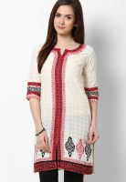 Entropy Cream Kurtis & Kurtas