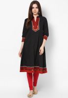 Entropy Maroon Printed Kurtis