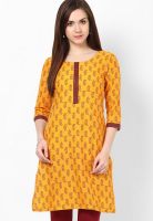 Entropy Orange Kurtis & Kurtas